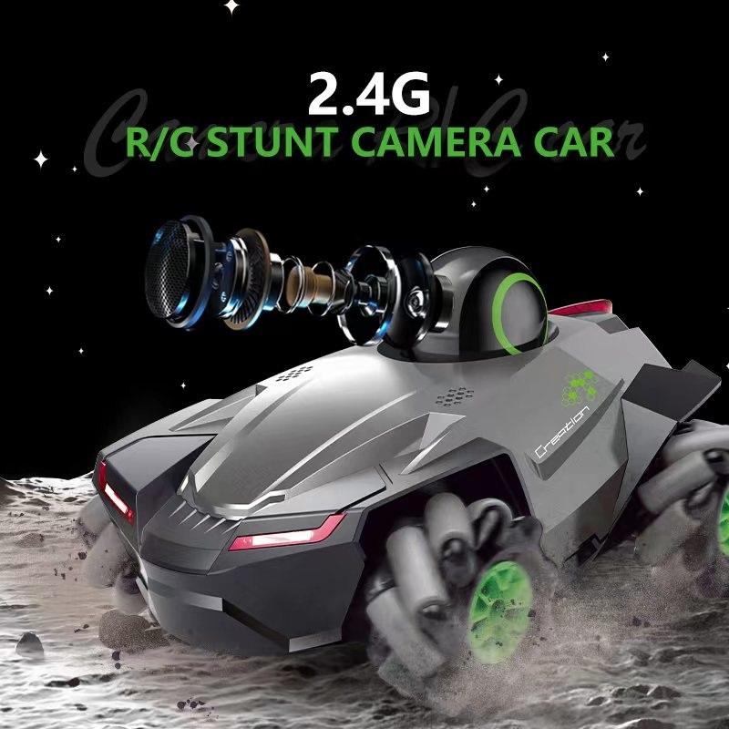 RC Car 1:20 With Video 2.4G WIFI FPV HD Camera Car 360° Rotation Stunt Camera Car Kids boy toys
