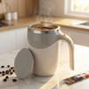 Stainless Steel Automatic Stirring Cup Rechargeable Electric Drink Mixer  Hot Drinks