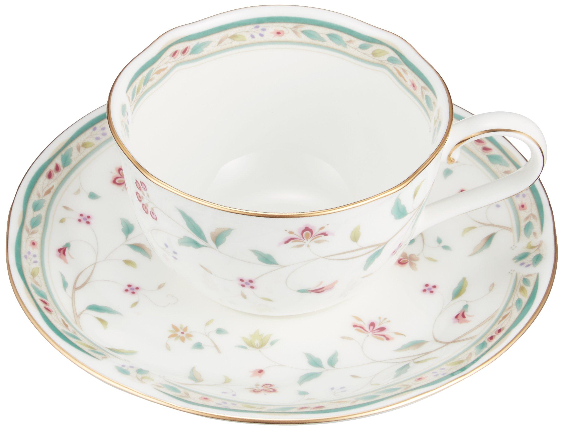 

Чашка и блюдце Noritake (Парный набор) (И для кофе, и для чая) Набор из 2 предметов Ханасараса 220 мл Костяной фарфор P59387A/4409