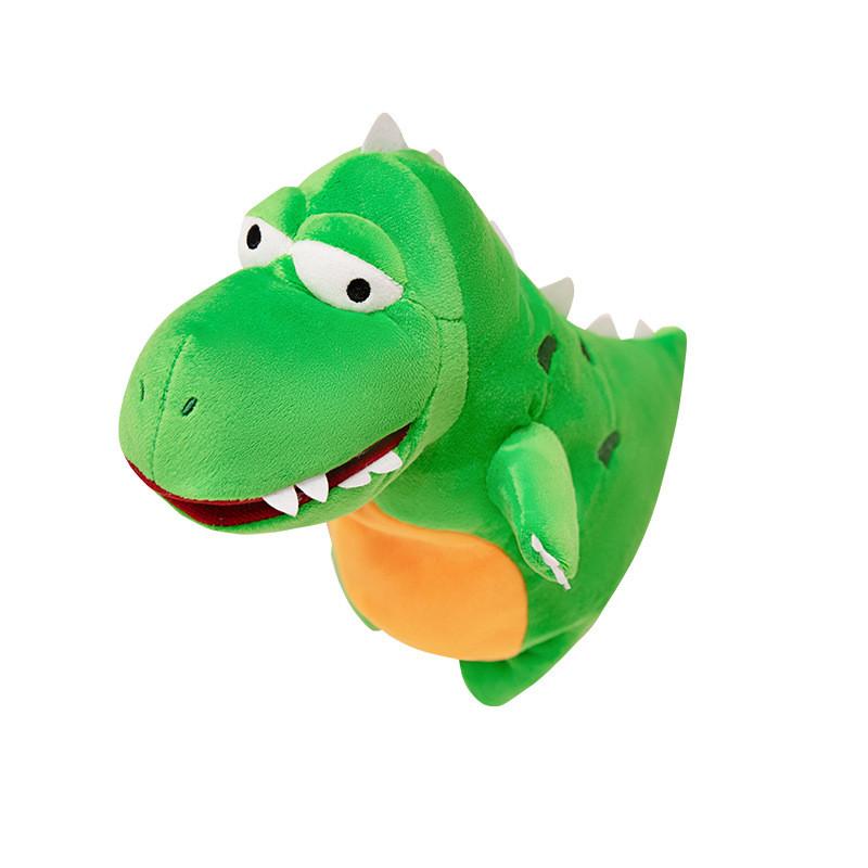 Dragon Hand Plush Puppet Toy  Cartoon  Movable Mouth For Performance Decoration
