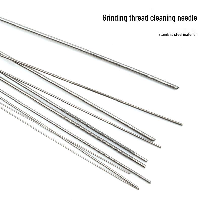Stainless Steel Conductive Through-hole Needle High-Density Non-stick Soldering and Cutting Tip Welding Accessory