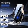 Q11 Smart Wireless Charger & Auto-Clamping Car Phone Holder - 15W Fast Charge & Universal Navigation