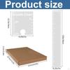 Kids Growth Chart Mirror Children Smooth Multifunctional Playroom Wall Decor