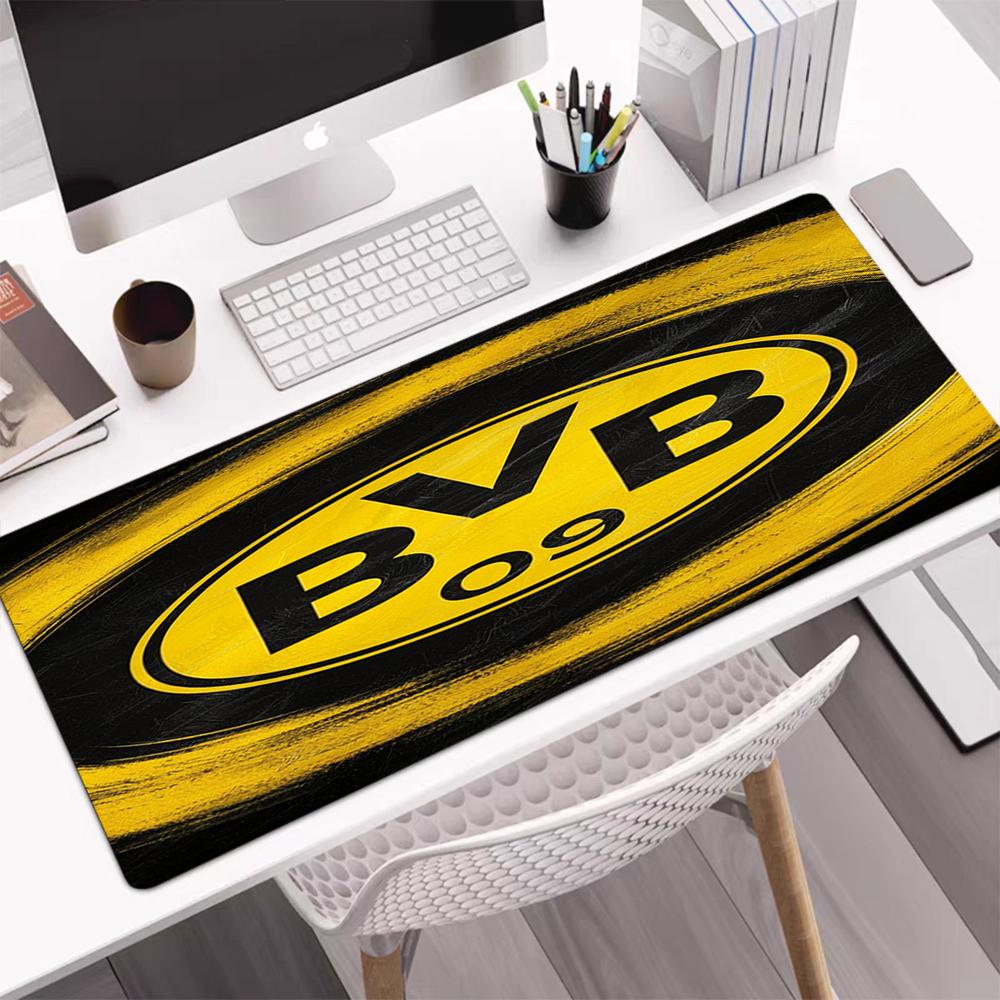 Borussia Dortmund Thema Mauspads, Rutschfeste Gummiunterseite, Multifunktionales Büro- & Wohnaccessoire, Perfekt zur Personalisierung des Arbeitsplatzes.
