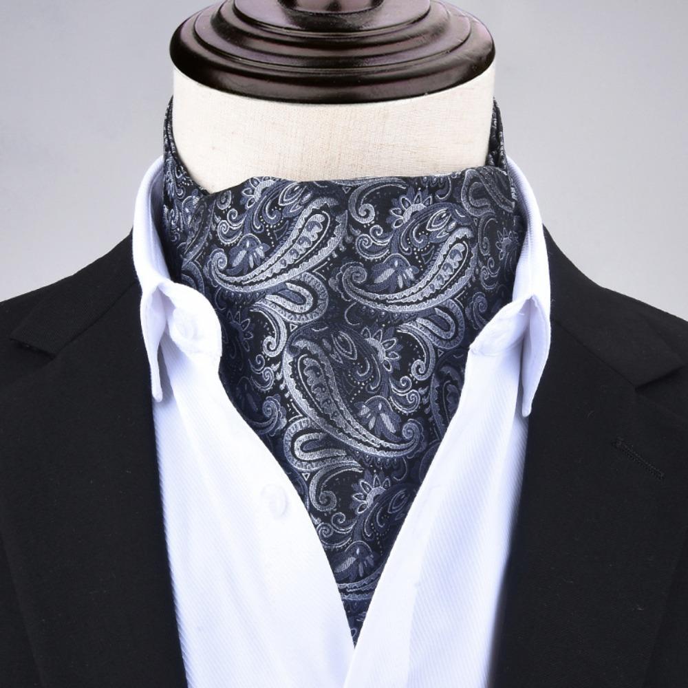 British style Wedding Cravat Luxury Neck Tie Fashion Men Cashew Tie