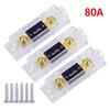 Copuhgima 3pcs ANL Fuse Holder Bolt-On Fuse Car Fuse Holder Fusible Link with Fuse 80A Fuse AMP