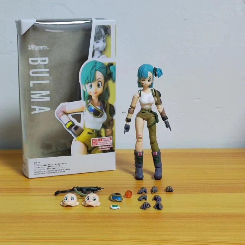SHFiguarts Dragon Ball Shf Bulma Action Figure Articolata da Collezione Modello Anime in PVC L'Inizio dell'Avventura Per Collezionisti