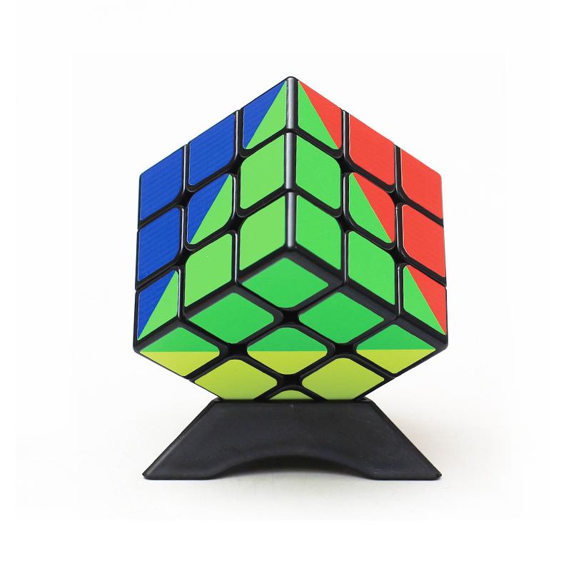 Rainbow Speed Cube 3x3x3 Problem Solving Children's Educational 3D Puzzle Toy Mind Challenge Gifts For Kids Teens Cubo Magico