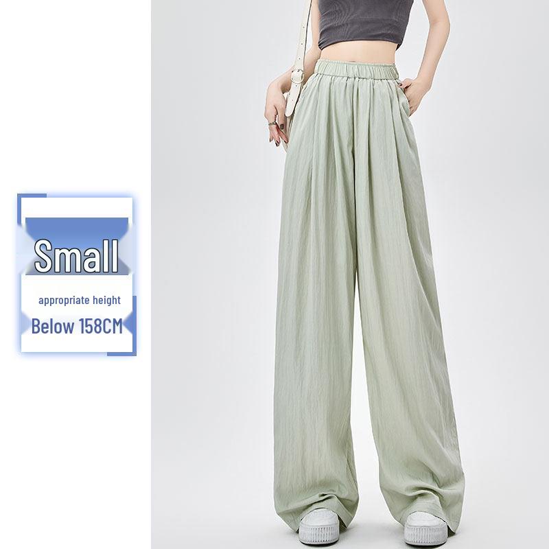 Women's High-Waisted Loose Linen Wide-Leg Summer Pants