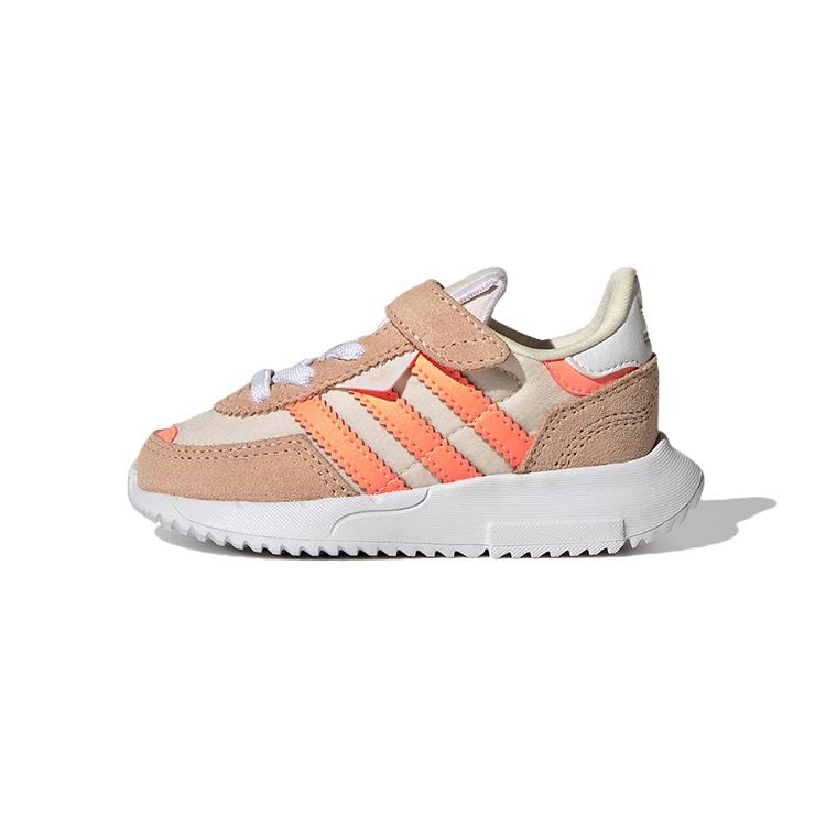 

Adidas Originals Retropy F2 Abrasion Resistant Low top Toddler Shoes Beige Yellow Infant And Toddler H03462 24