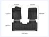 Compatible with 25 Jetour G700 models: TPE floor, trunk, and backrest mats.