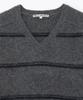 MILLO ARCHIVE Nero Mohair Stripe Knit [Deep Gray]