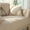 Sofa Cushion Four Seasons Universal Fabric Non-Slip Winter Cotton and Linen Mat Nordic Solid Wood All-Inclusive Cover Towel Backrest