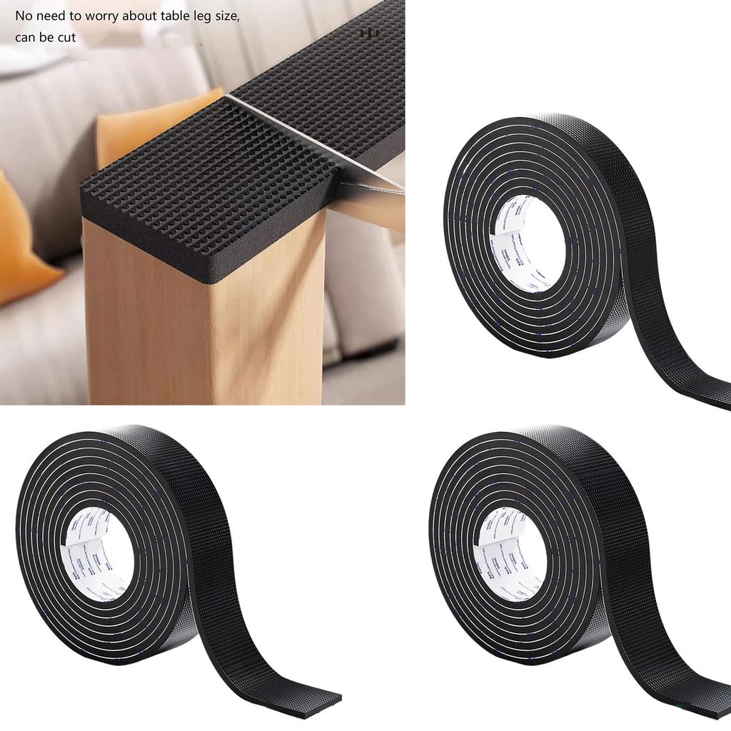 Noise Reduction Feet Pad 4mm Thickness for Chair Desk Sofa Furniture Floor Protector Foot Pad Adhesive EVA Mat 200cm