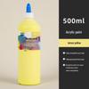 Wasserdichte 500ML Acrylfarbe - Langlebig, Ideal für Strohhut-, Keramik- und Gipsfigurenmalerei