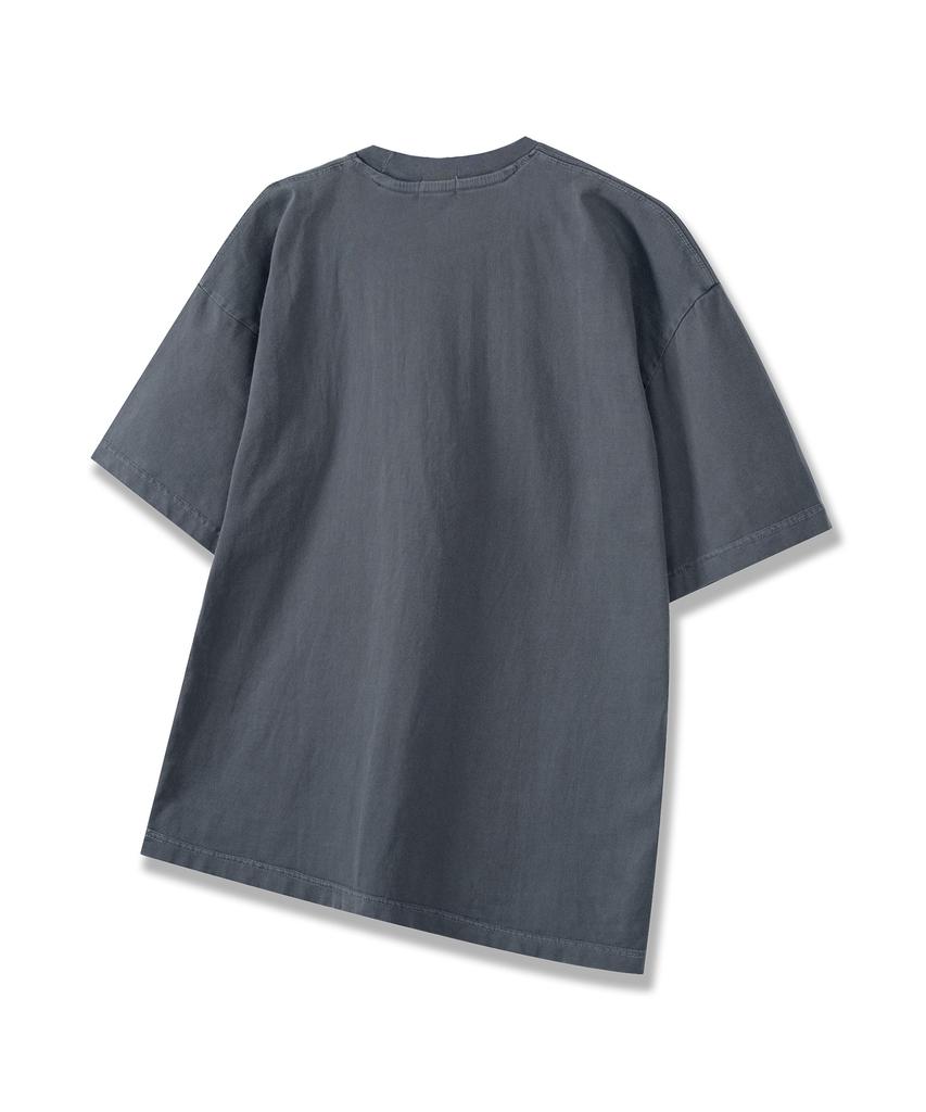 Descheuis Everyday Pigment Short Sleeve T-Shirt Charcoal