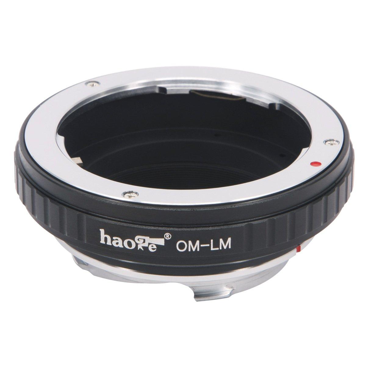 

Haoge Lens Mount Adapter for Olympus OM Zuiko Mount Lens to Leica M LM Mount including M Cameras, M240, M240P, M262, M3, M2, M1, M4, M5, M6, MP, M7,