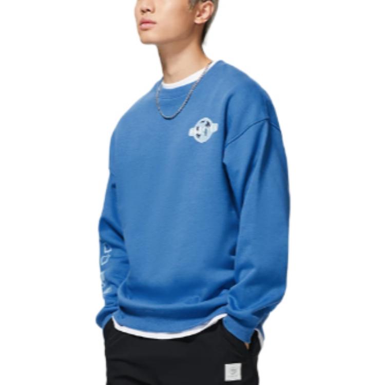 Li Ning Badfive Sweatshirt Unisex Blue AWDSC01-4