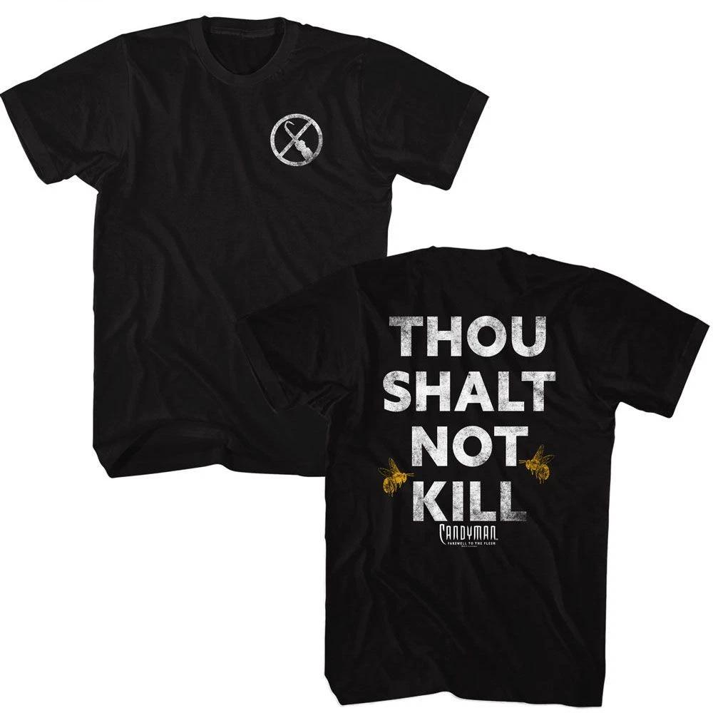 Candyman - Thou Shalt Not Kill - American Classics - Solid Black Short Sle 130