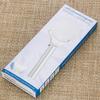 2.5X 6X Reading Glass Handheld Reading Magnifier Portable Magnifying Glass With LED Light Rimless LED Magnifier Loupe Monocle