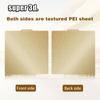 QR Code Textured PEI Bed For Bambu Lab Build Plate X1/X1C/P1P/P1S Double Side PEI Spring Steel Sheet For Bambulab A1 Accessories