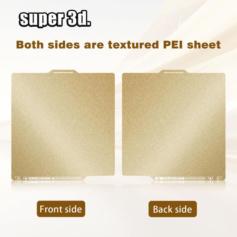 QR Code Textured PEI Bed For Bambu Lab Build Plate X1/X1C/P1P/P1S Double Side PEI Spring Steel Sheet For Bambulab A1 Accessories