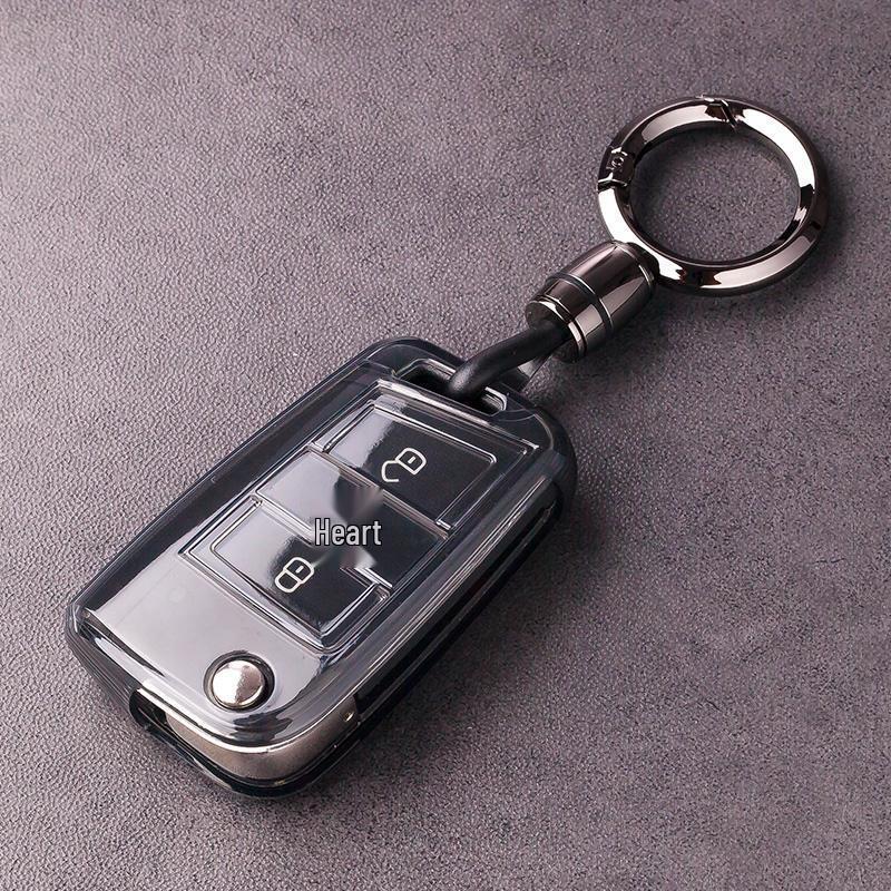 Car Key Cover for 2024 Volkswagen Lavida, Tiguan L, Tayron, and Lamando.