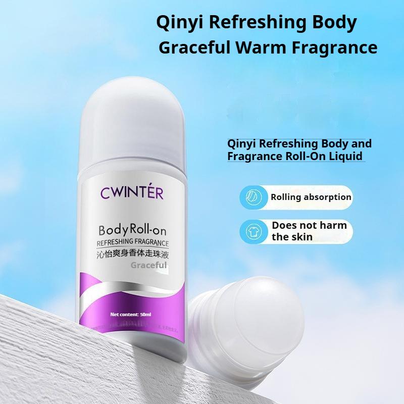 Elegant Roll-On Deodorant Vitality Refreshing Anti-Perspiration Underarm Roll-On Deodorant Essence