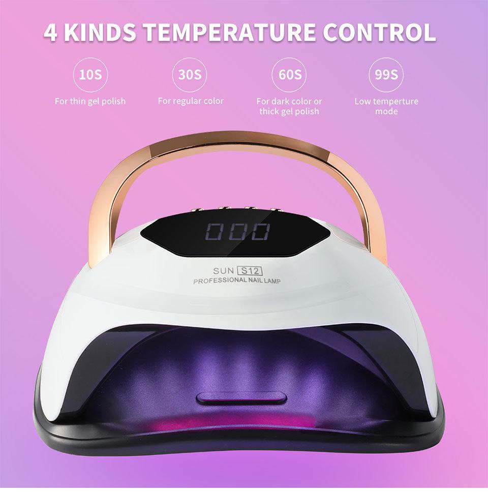 Smart Wireless UV Nail Lamp: 57 LED High-Power Fast-Drying Gel Dryer
