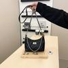 Rhombus Chain Bag Women's Large-capacity New Autumn and Winter Fashion Niche Design Messenger Bag Commuter Dumpling Bag