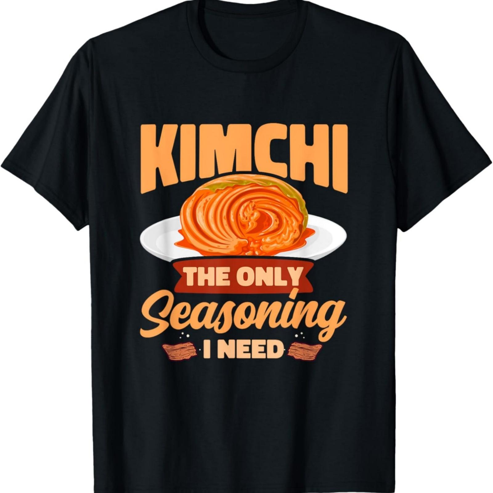 

Kimchi The Only Seasoning I Need Bold Statement T-Shirt XXXXXL різнокольоровий