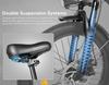 Samebike CY20 - Vélo électrique pliable 20" VAE - Moteur 350W Batterie Amovible 36V 12Ah - Autonomie 90km - Shimano 7 vitesses,Noir