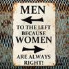 Vintage Metal Tin Sign Satirical Bar Wall Decor 8x12 Inch