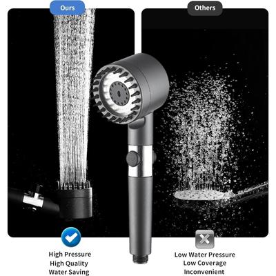1pc Showerhead with Handheld,High Pressure Shower Heads with On Off Switch,power Wash Shower, Shower for Bathing, Rinsing