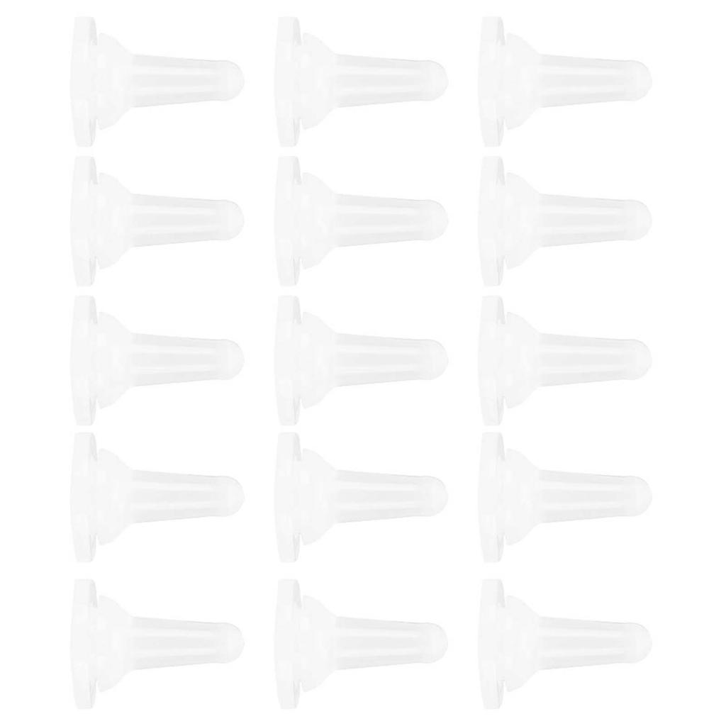 15Pcs Pet Cat Dog Silicone Safety Soft Nurse FeedingBottle Feeder Nipple Accessory