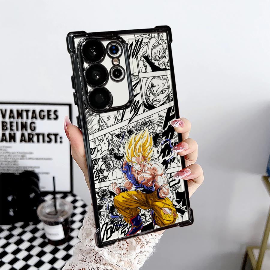 Anime Dragon Ball Soft Cover Phone Case for Samsung Galaxy S21 Plus S24 S23 S20 FE S22 Ultra S25 Edge