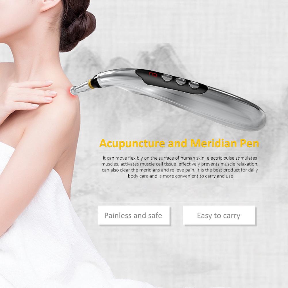 Electronic Meridian Energy Pen Meridians  Therapy Acupuncture Heal Massage