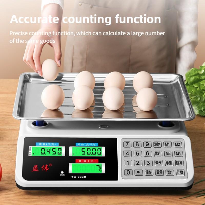 Commercial Small Weighing Tool Multifunctional High Precision Electronic Scale Household Kitchen Food Platform Scale
