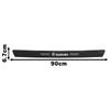 Carbon Fiber Door Sill Protector Leather Vinyl Sticker For Suzuki JIMNY Grand Vitara Sx4 Swift Alto Auto Trunk Threshold Decals