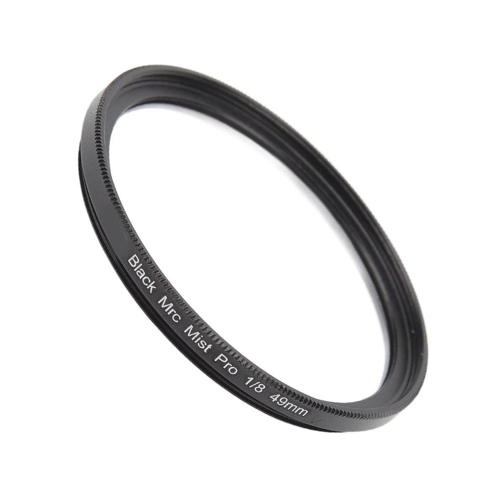 Camera Black Mist Filter 1 8 Black Soft Light Filter Portrait Soft Focus Filter for Video Vlog Portrait Photography