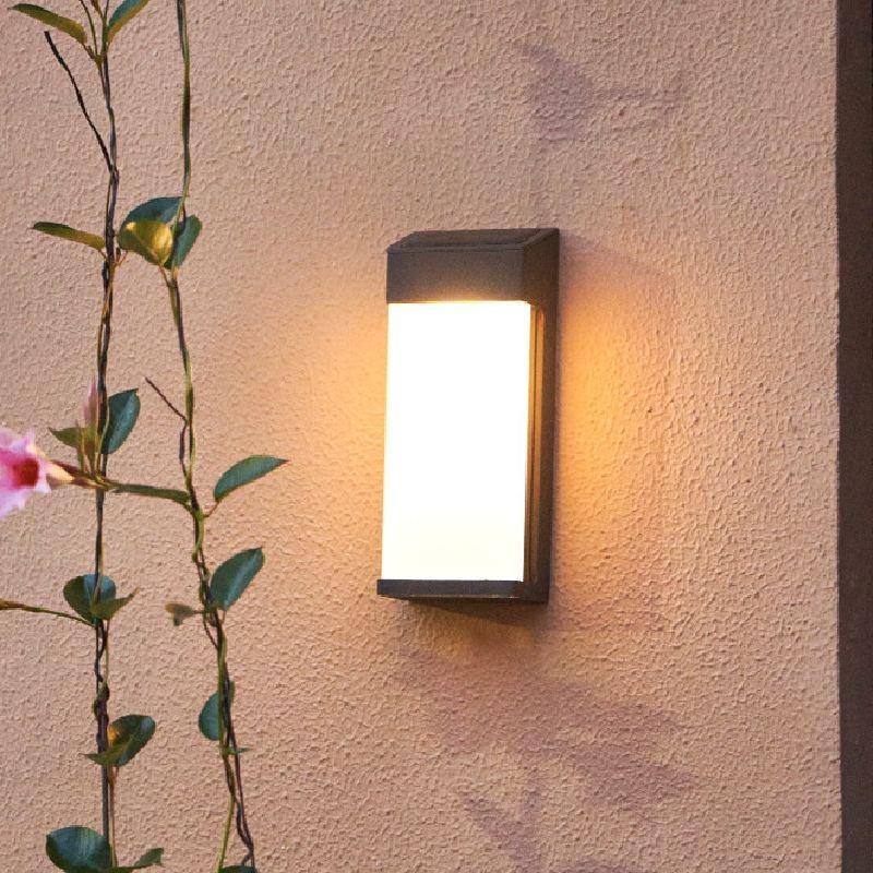 Elegant Vintage Solar Wall Light For Outdoor Patios Gardens Warm White Lighting
