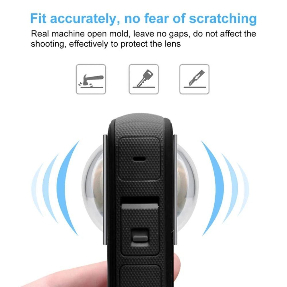 Rotating Lens Protector Cap Anti-Scratch Protective Lens Guards New Lens Guard for Insta360 X4