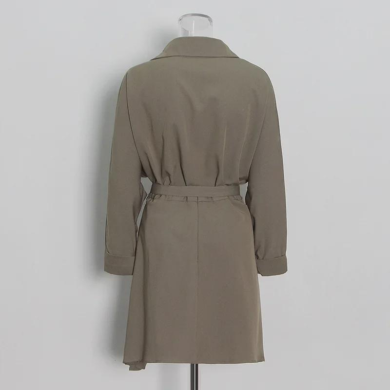 2025 Korean Women's Fashion: Irregular Solid Color Lapel Shirt + Short Skirt Suit