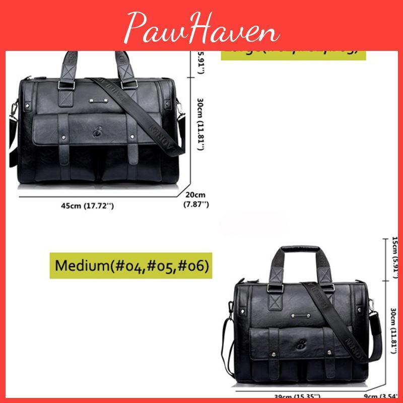 Elegant Men Business Laptop Bag With Large Capacity For Work And Travel In Leather
