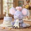 29CM Cute Cartoon Cheese Raspberry Matcha Mouse Plush Toy Soft Stuffed Animal Mouse Doll Accompany Hug Pillow Kid Birthday Gifts