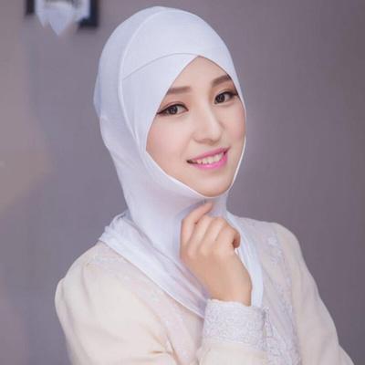 Forehead Cross Muslim Women Full Cover Inner Hijab Cap