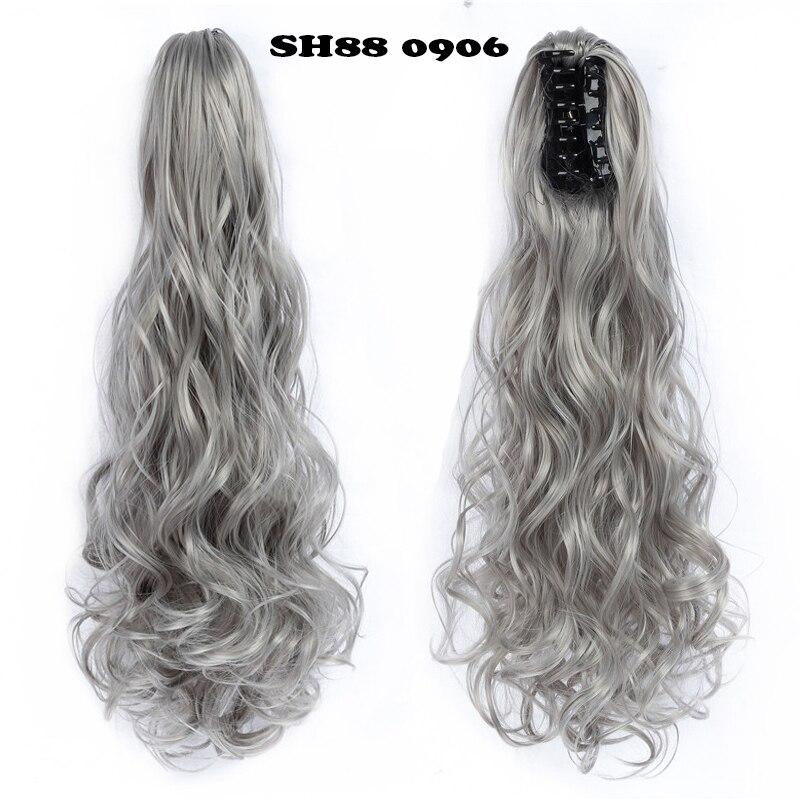 MERISIHAIR Synthetische Klaue Clip In Pferdeschwanz Haarverlängerung Lange Pferdeschwanz Enxtension Haar Für Frauen Pferdeschwanz