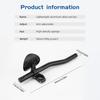 Ergonomic Designs Aluminum Alloy Bicycles Rest Handle Bar Bike Armrest Handlebar Handle Bar Accessory with Foams Padding