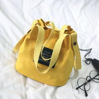 Japan and South Korea Vintage Corduroy Canvas Women's Bag New Diagonal Straddle Shoulder Handbag Trend