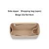 Large Ultra-light Travel Tote Bags Organizer Makeup Storage Bag Felt Insert Bag Organizer Custom Size Insert Bags for Phone Case